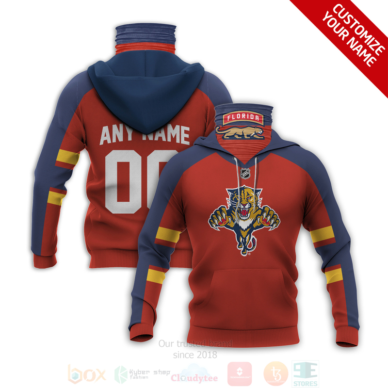 NHL_Florida_Panthers_Personalized_3D_Hoodie_Mask