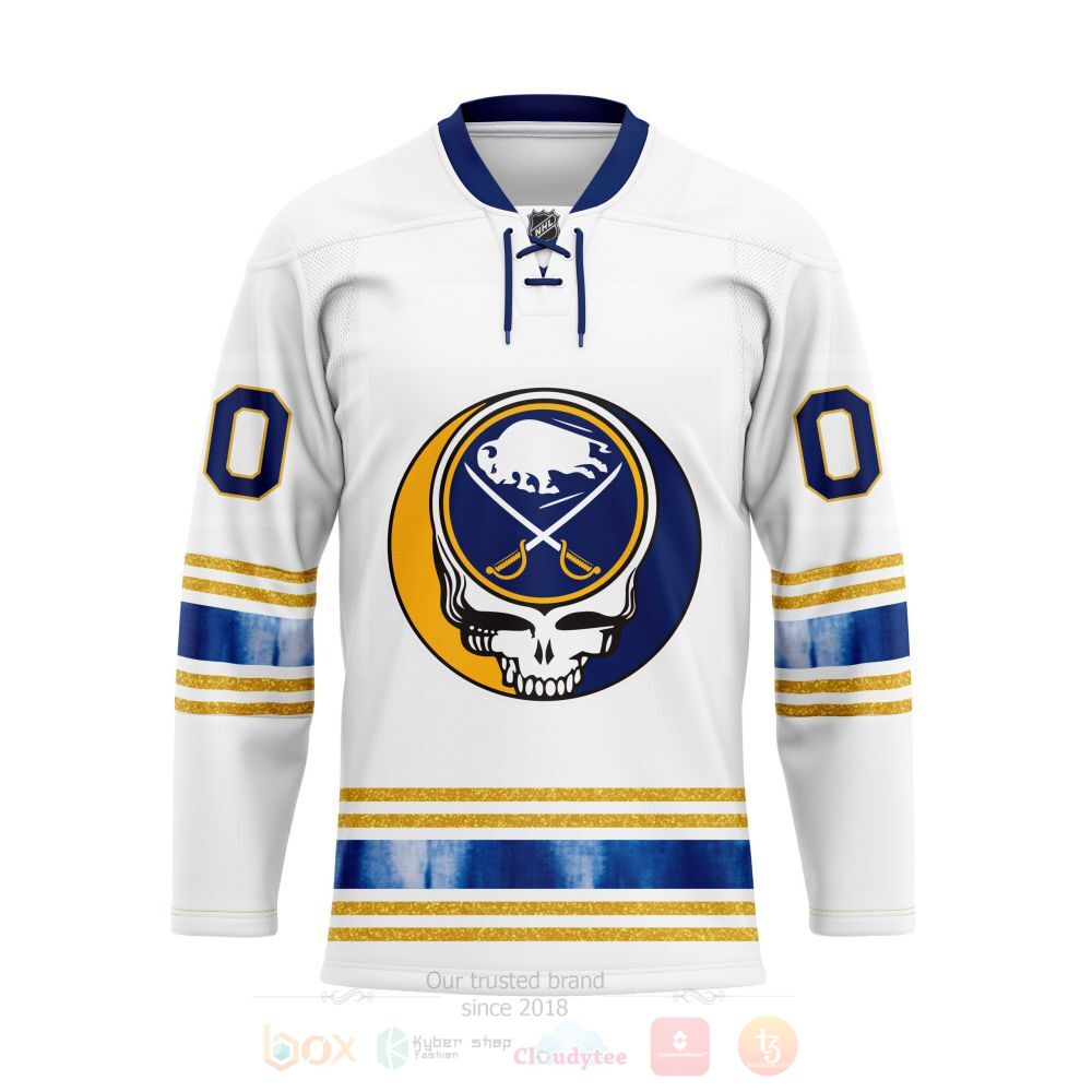 NHL_Grateful_Dead__Buffalo_Sabres_Personalized_Hockey_Jersey