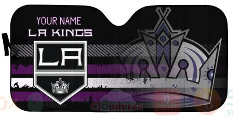 NHL_Los_Angeles_Kings_Team_Custom_Name_Car_Sun_Shade_1