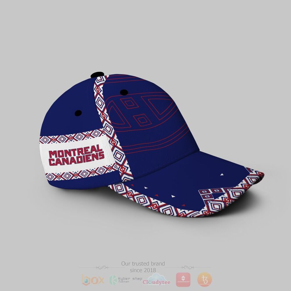 NHL_Montreal_Canadiens_Native_Concepts_Personalized_Cap_1
