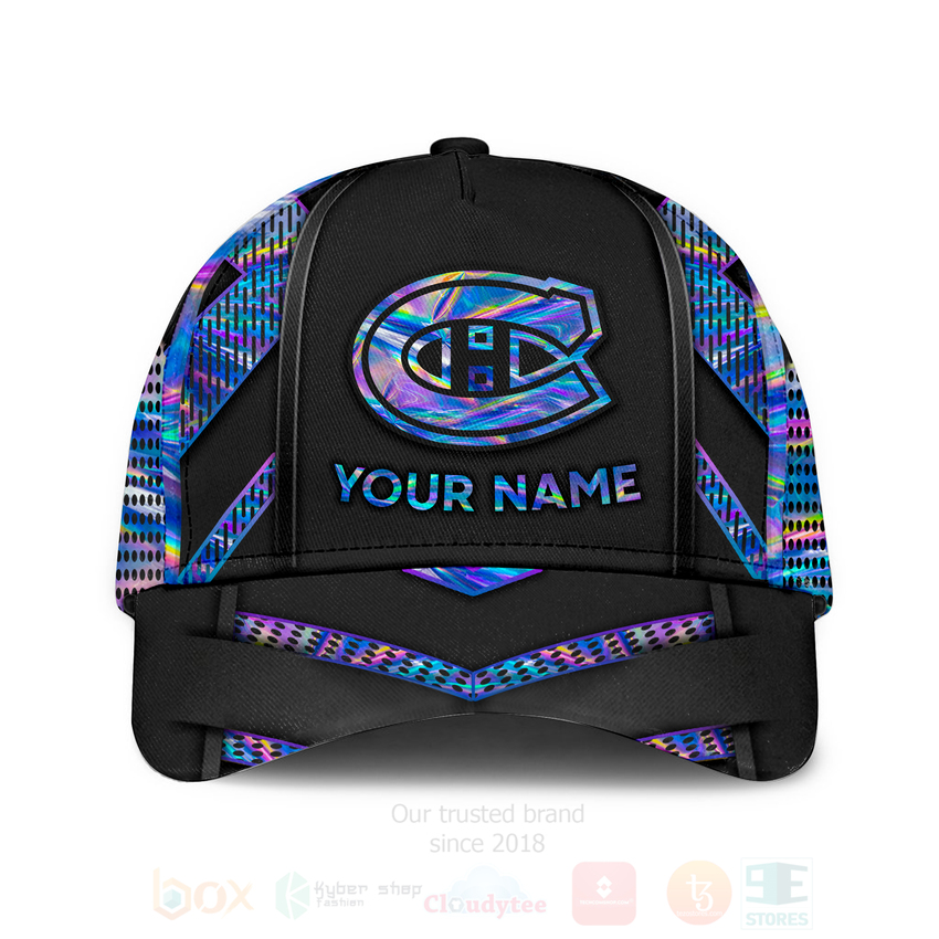 NHL_Montreal_Canadiens_Personalized_3D_Cap