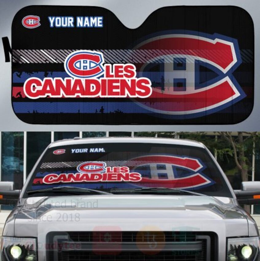 NHL_Montreal_Canadiens_Personalized_Car_Sun_Shade