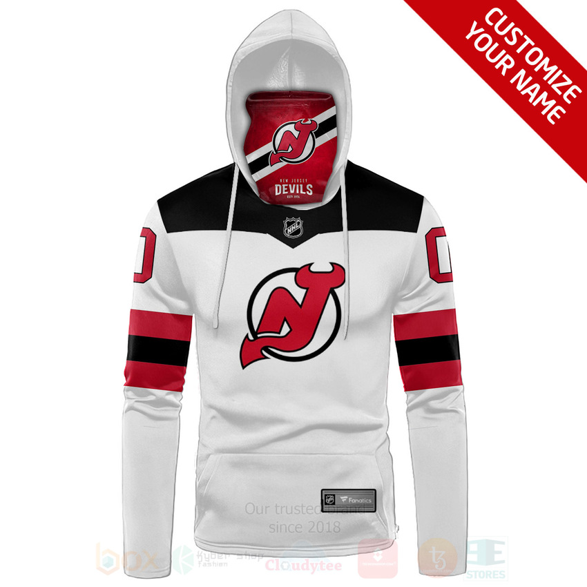 NHL_New_Jersey_Devils_Personalized_White_3D_Hoodie_Mask_1