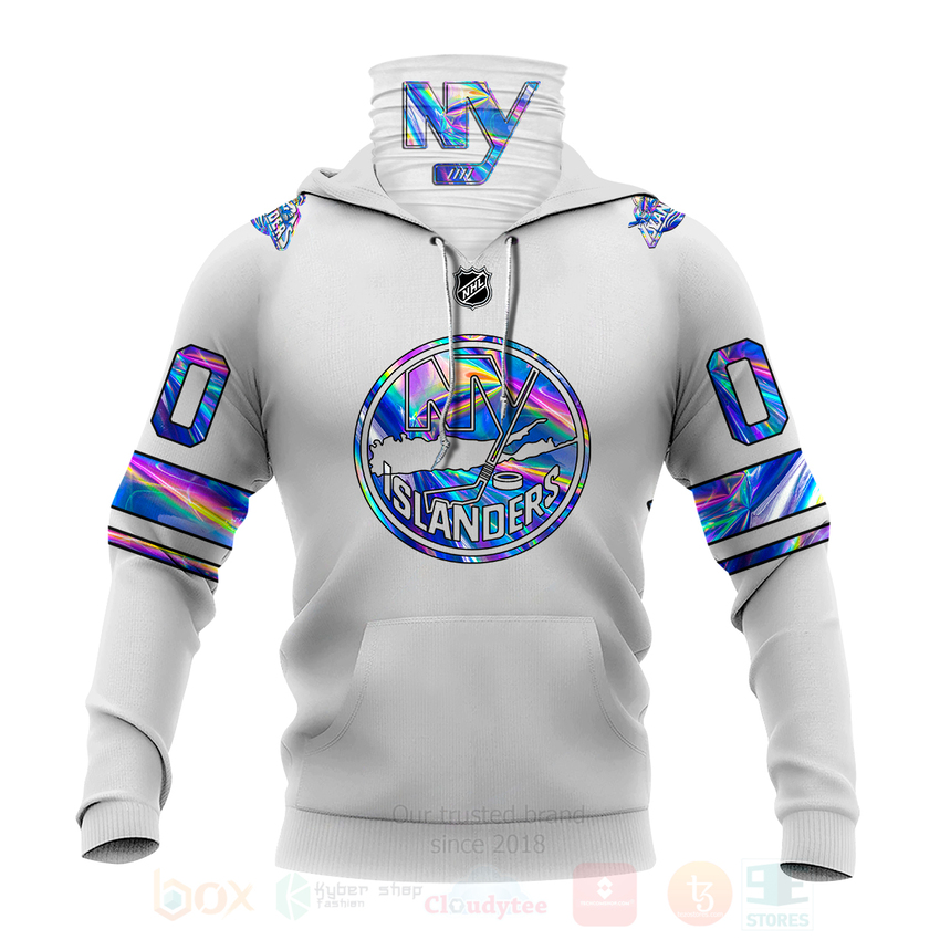 NHL_New_York_Islanders_Personalized_Reflective_color_White_3D_Hoodie_Mask_1