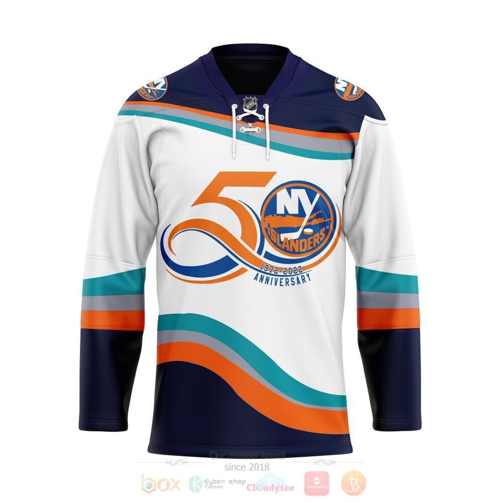 NHL_New_York_Islanders_Specialized_2022_Concepts_With_50_Years_Anniversary_Logo_Kits_Personalized_Hockey_Jersey