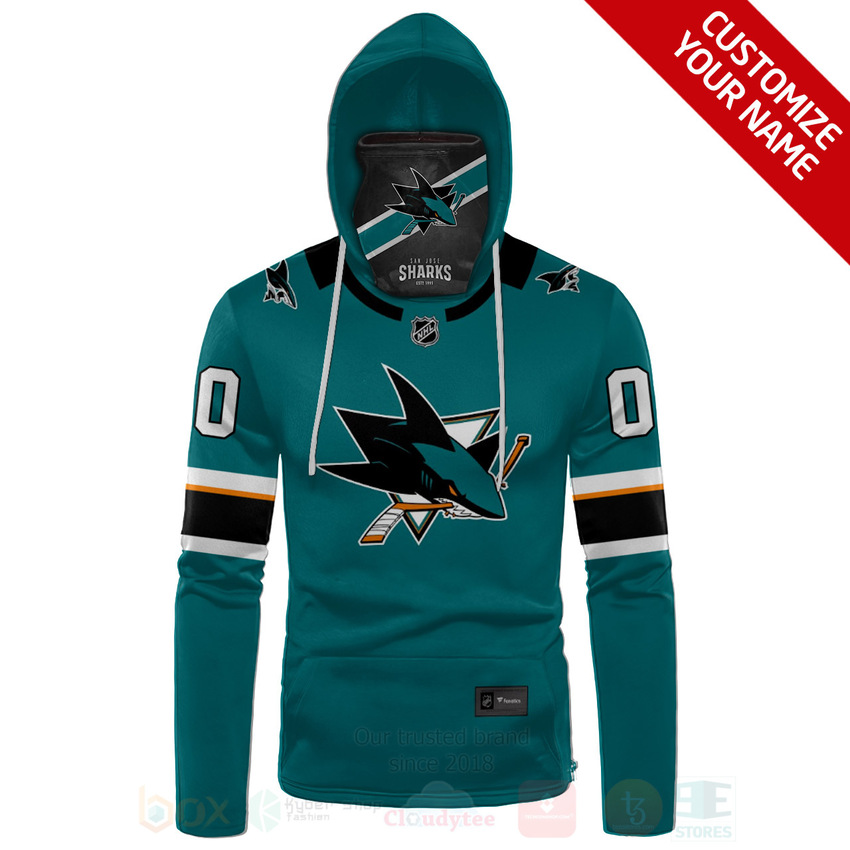 NHL_San_Jose_Sharks_Personalized_3D_Hoodie_Mask_1