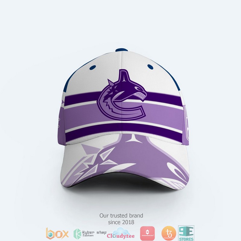 NHL_Vancouver_Canucks_Fights_Cancer_Cap