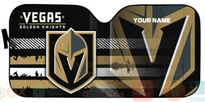 NHL_Vegas_Golden_Knights_Universal_Auto_Custom_Name_Car_Sun_Shade_1