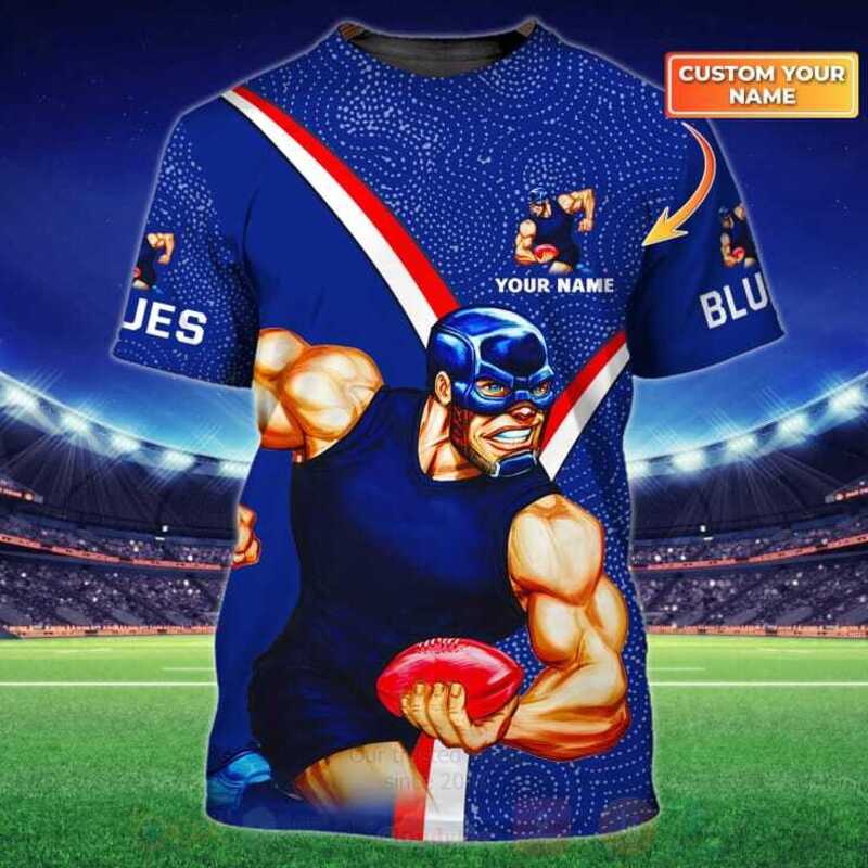 NRL_Blues_3D_T-Shirt