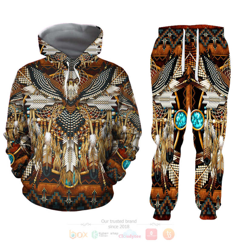 Native_Owl_Red_3D_Hoodie_and_Sweatpants_Set