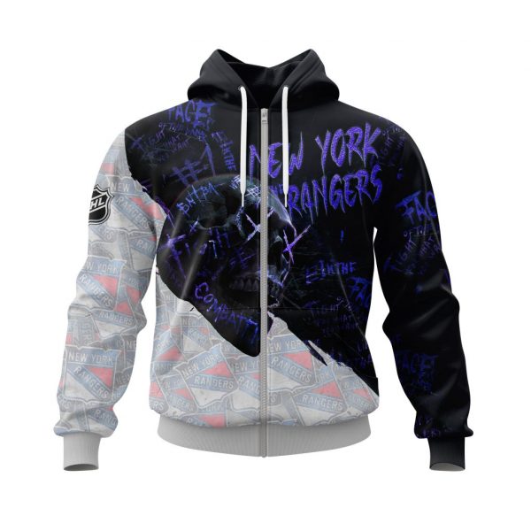 New_York_Rangers_Personalized_NHL_Skull_Style_3d_shirt_hoodie_1