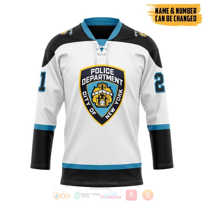 New_York_police_Department_Custom_Hockey_Jersey