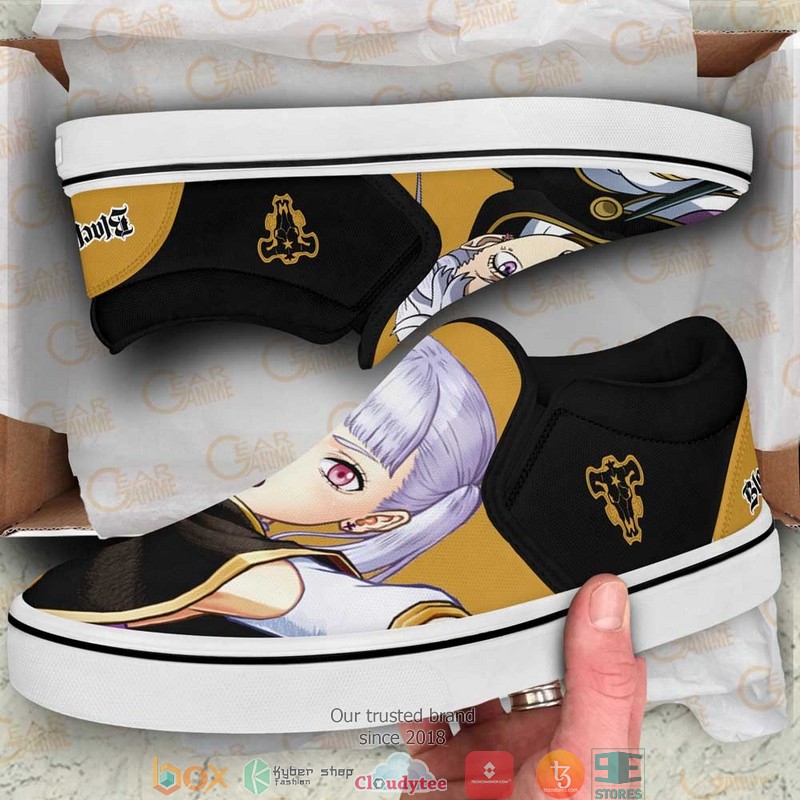Noelle_Silva_Anime_Black_Clover_Slip_On_Sneakers_Shoes_1