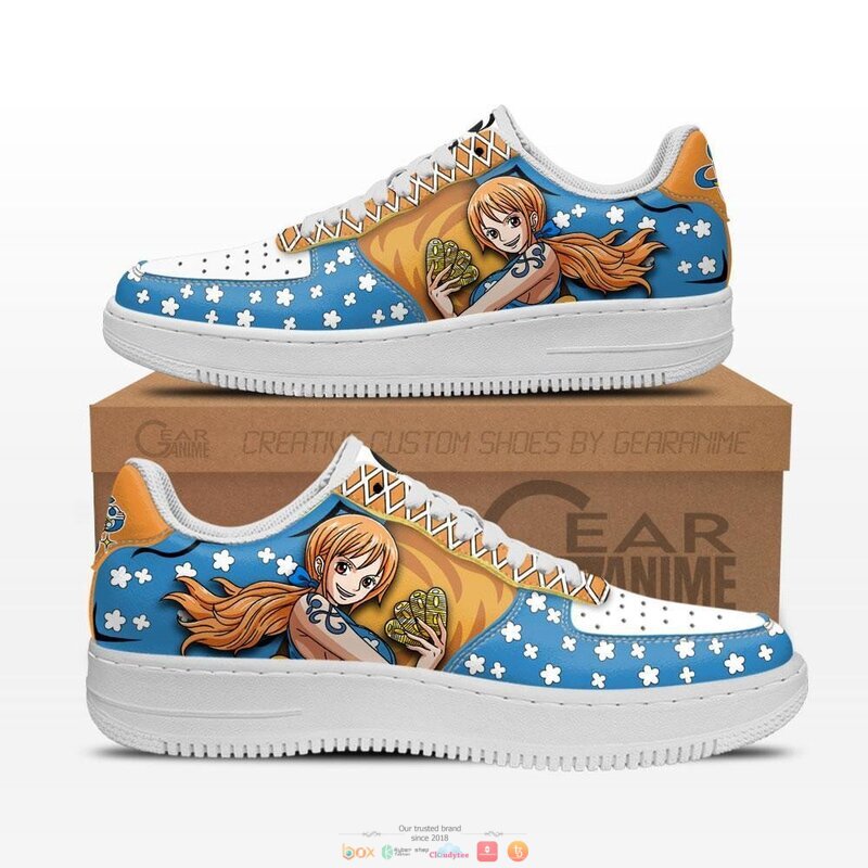 OP_Nami_Anime_One_Piece_Nike_Air_Force_Shoes