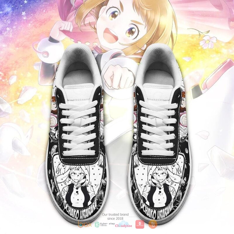 Ochako_Uraraka_My_Hero_Academia_Anime_Nike_Air_Force_shoes_1