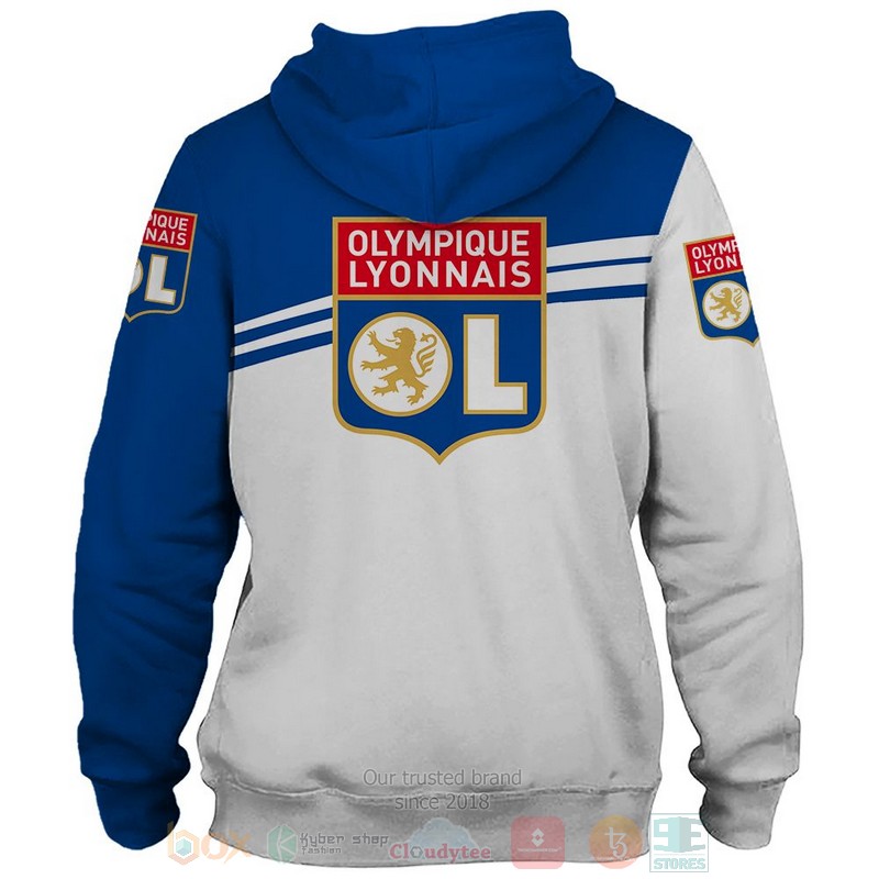 Olympique_Lyonnais_white_blue_3D_shirt_hoodie_1