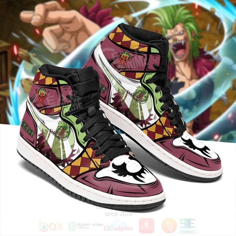 One_Piece_Bartolomeo_Bari_Bari_No_Mi_Custom_Anime_Air_Jordan_High_Top_Shoes_1