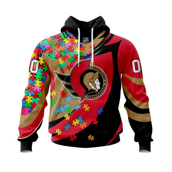 Ottawa_Senators_Autism_Awareness_Personalized_Red_NHL_3d_shirt_hoodie