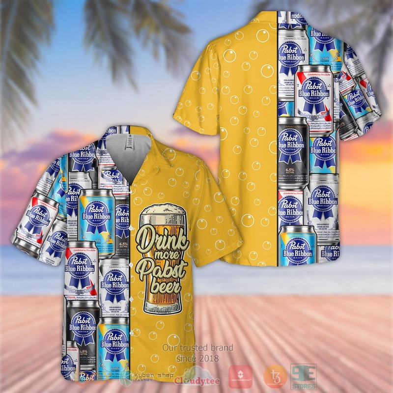 Pabst_Blue_Ribbon_Drink_more_Pabst_beer_Hawaiian_Shirt
