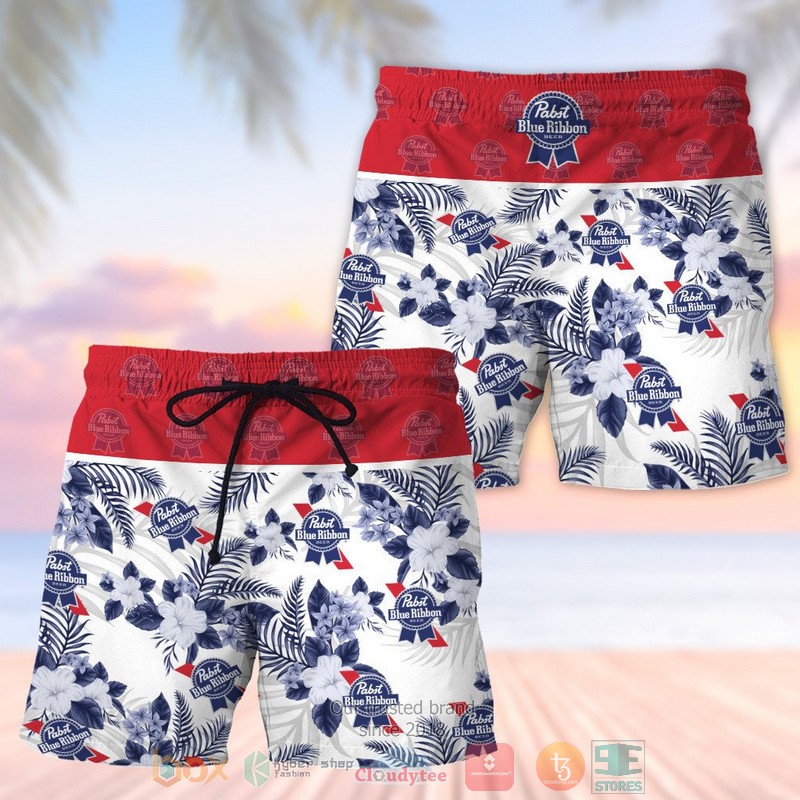 Pabst_Blue_Ribbon_beach_shorts