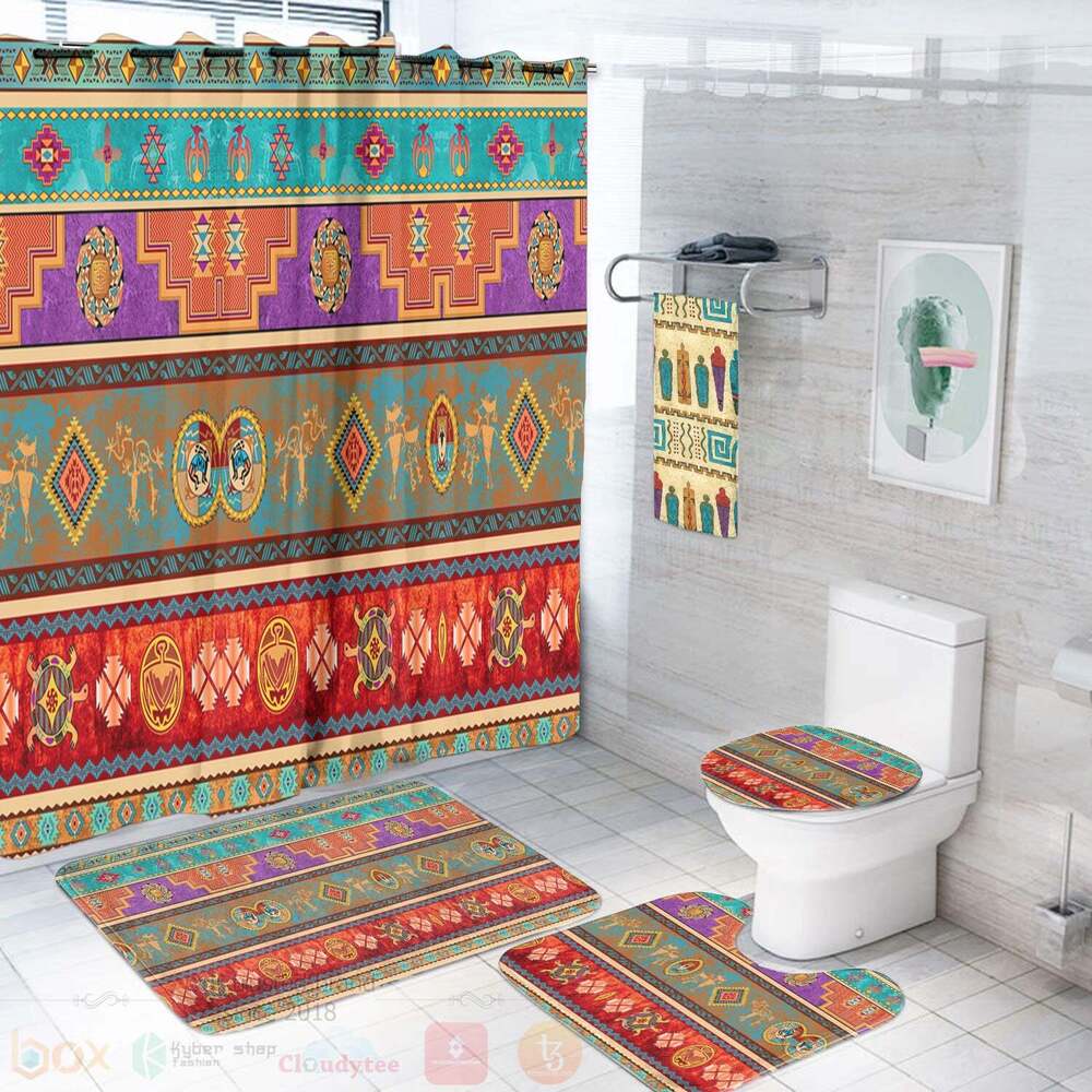 Pattern_Color_Native_Bathroom_Set