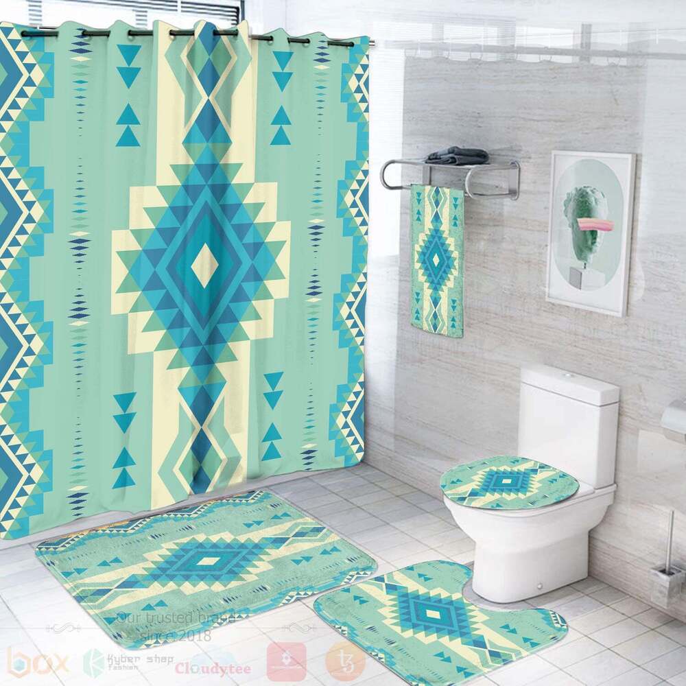 Pattern_Ethnic_Native_Bathroom_Set