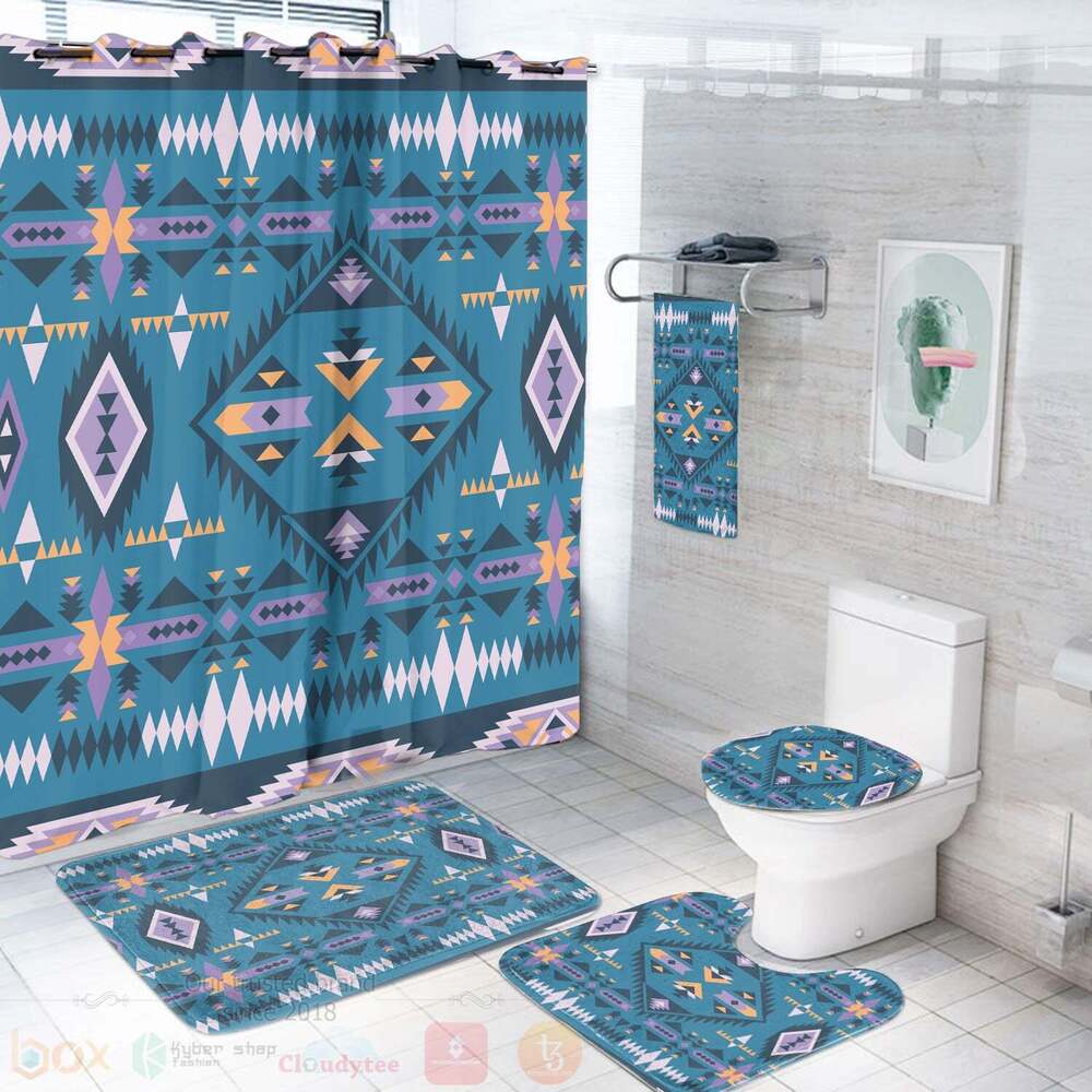 Pattern_Native_Blue_Ver2_American_Bathroom_Set