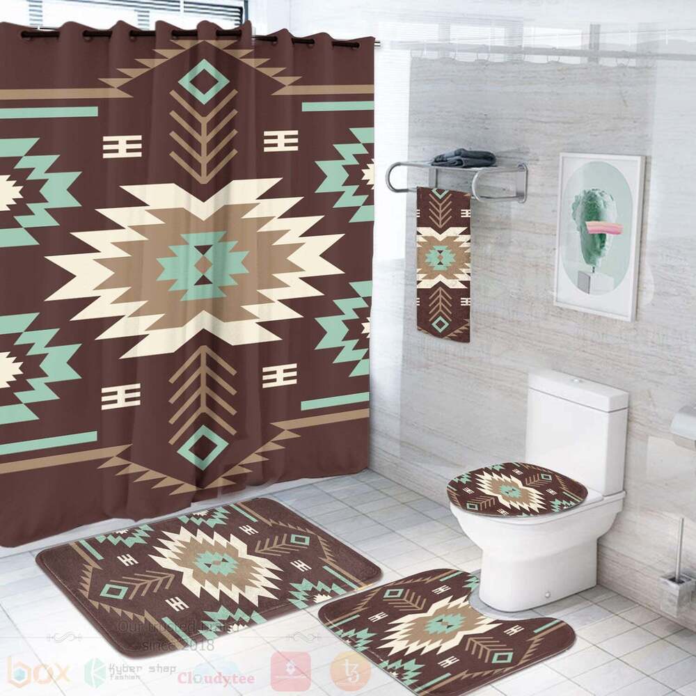 Pattern_Native_Brown_American_Bathroom_Set