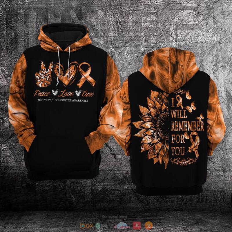 Peace_Love_Cure_sunflower_Multiple_Sclerosis_Awareness_3D_hoodie