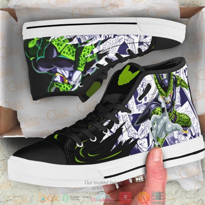 Perfect_Cell_Dragon_Ball_High_Top_Canvas_Shoes_1