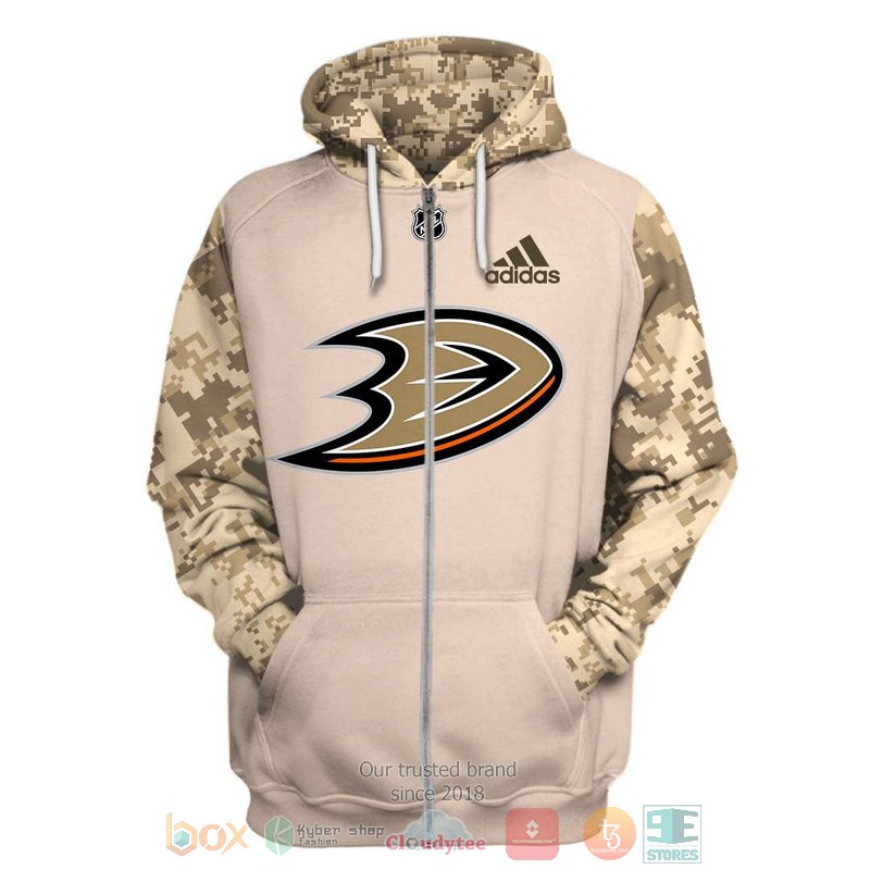 Personalized_Anaheim_Ducks_Adidas_NHL_khaki_camo_custom_3D_shirt_hoodie_1