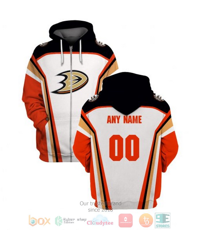 Personalized_Anaheim_Ducks_NHL_white_black_orange_custom_3D_shirt_hoodie