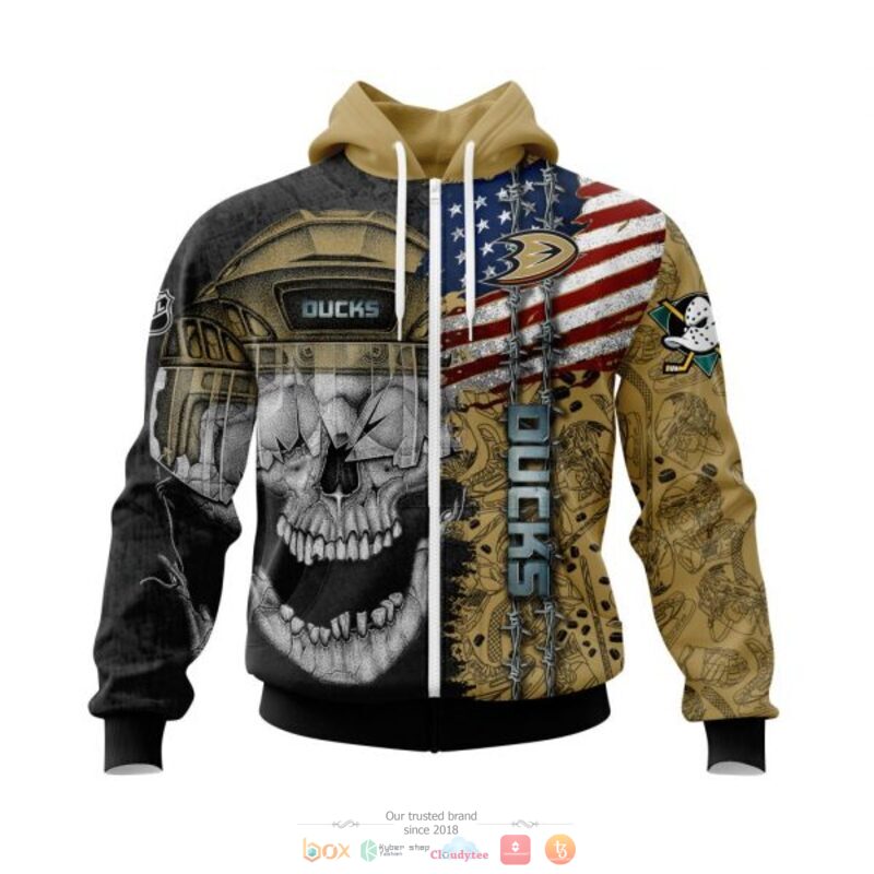 Personalized_Anaheim_Ducks_Skull_Concept_3d_shirt_hoodie_1