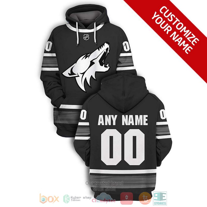 Personalized_Arizona_Coyotes_NHL_grey_custom_3D_shirt_hoodie