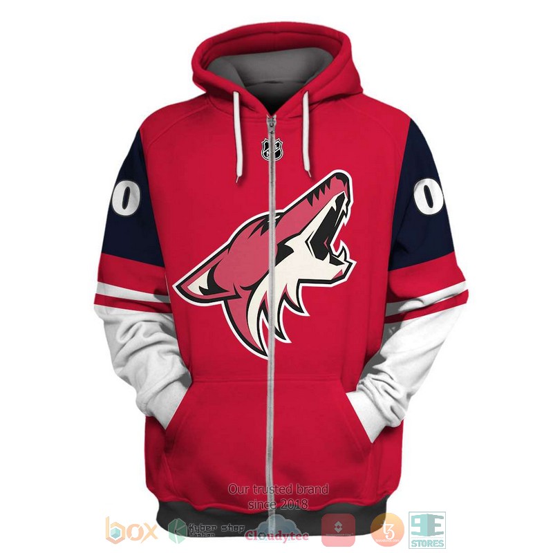 Personalized_Arizona_Coyotes_NHL_red_blue_custom_3D_shirt_hoodie_1