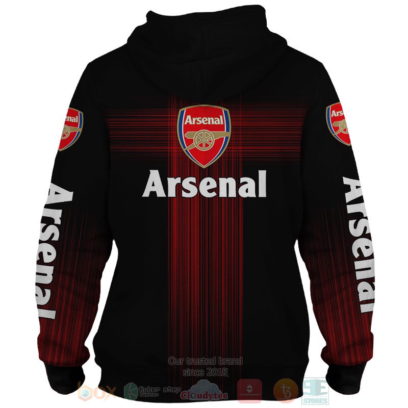 Personalized_Arsenal_black_custom_3D_shirt_hoodie_1