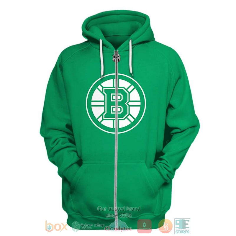 Personalized_Boston_Bruins_NHL_custom_green_3D_shirt_hoodie_1