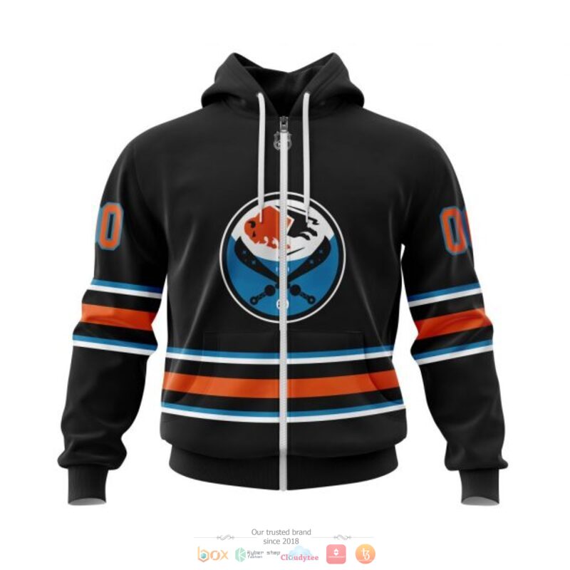 Personalized_Buffalo_Sabres_NHL_Val_James_Night_black_orange_custom_3D_shirt_hoodie_1
