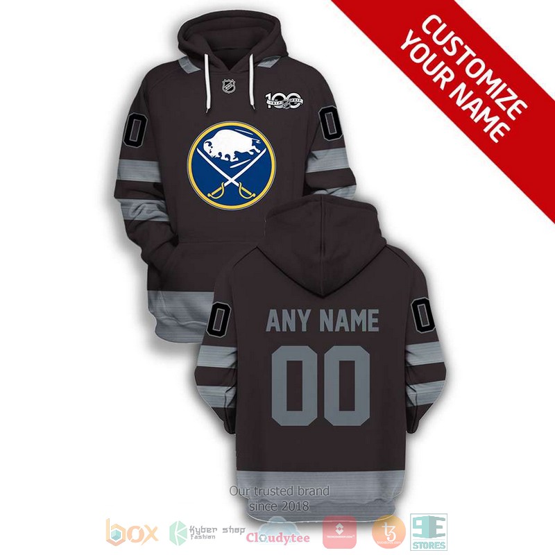 Personalized_Buffalo_Sabres_NHL_brown_grey_custom_3D_shirt_hoodie