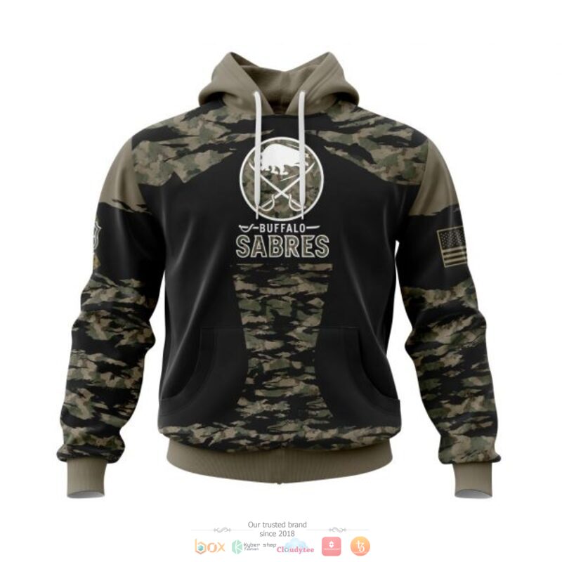 Personalized_Buffalo_Sabres_NHL_green_camo_custom_3D_shirt_hoodie