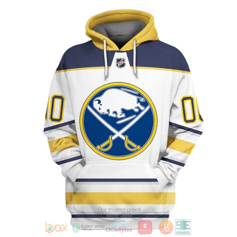 Personalized_Buffalo_Sabres_NHL_white_yellow_custom_3D_shirt_hoodie_1