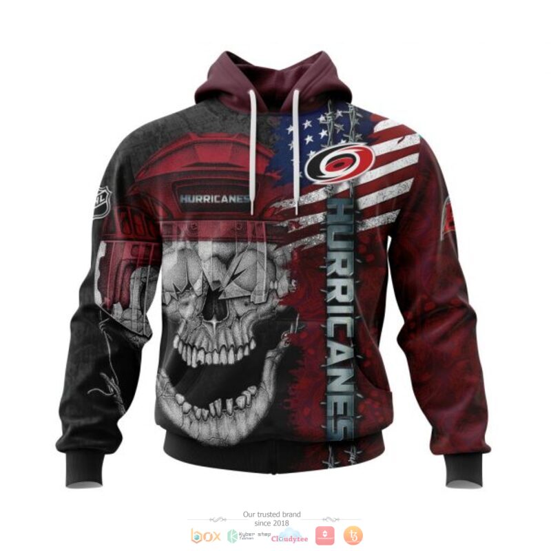 Personalized_Carolina_Hurricanes_Skull_Concept_3d_shirt_hoodie