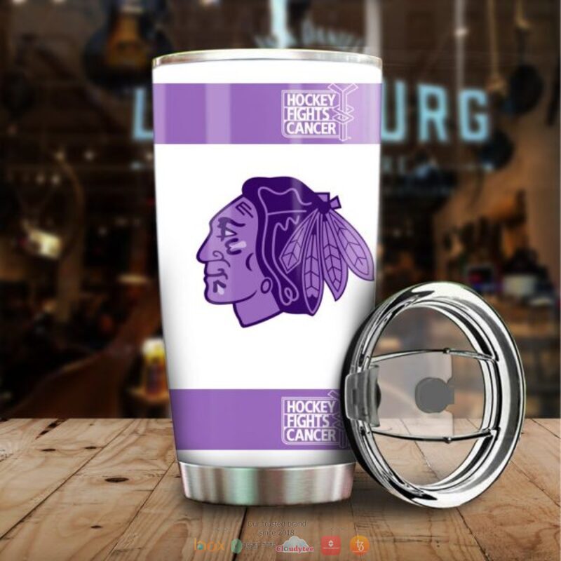 Personalized_Chicago_BlackHawks_Fights_Cancer_Concept_Tumbler