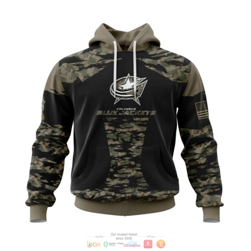 Personalized_Columbus_Blue_Jackets_NHL_green_camo_custom_3D_shirt_hoodie