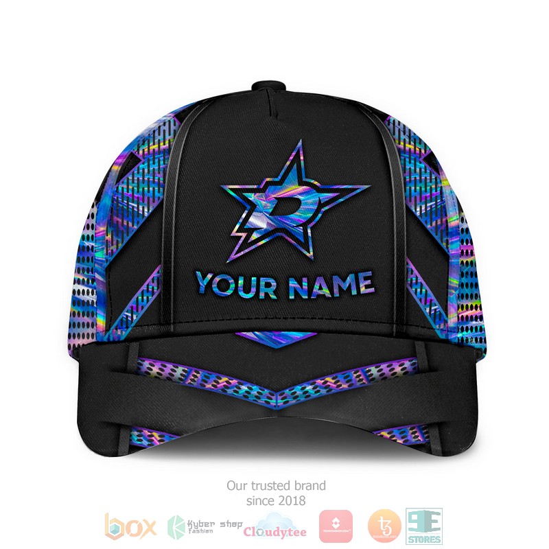 Personalized_Dallas_Stars_NHL_custom_black_cap