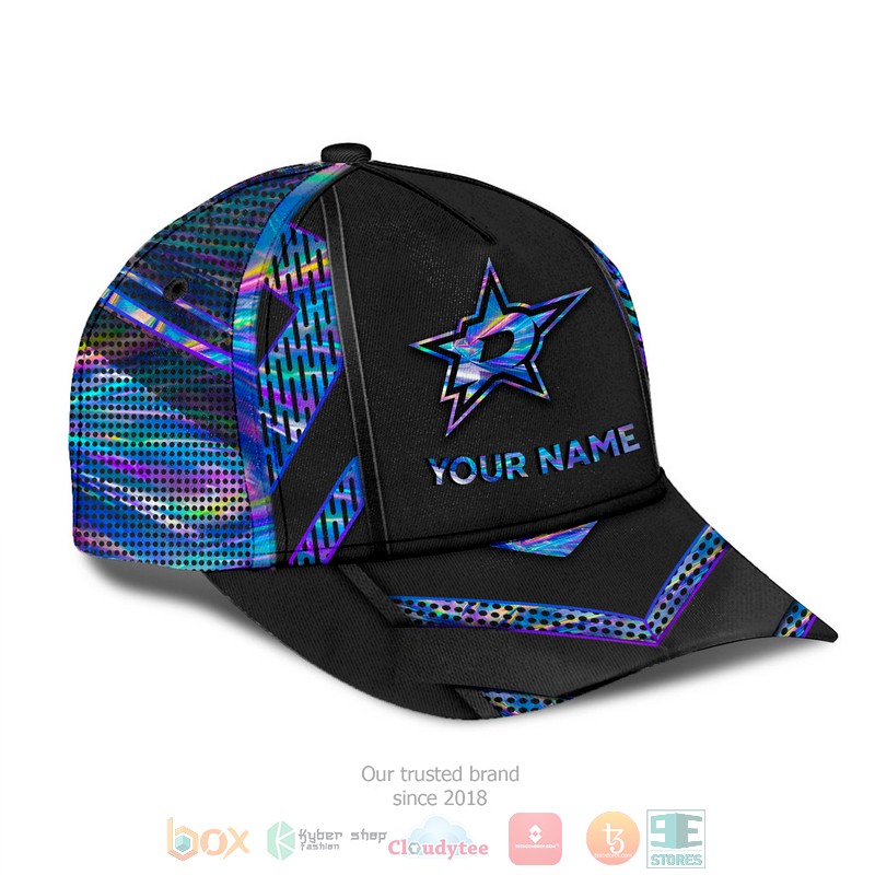 Personalized_Dallas_Stars_NHL_custom_black_cap_1