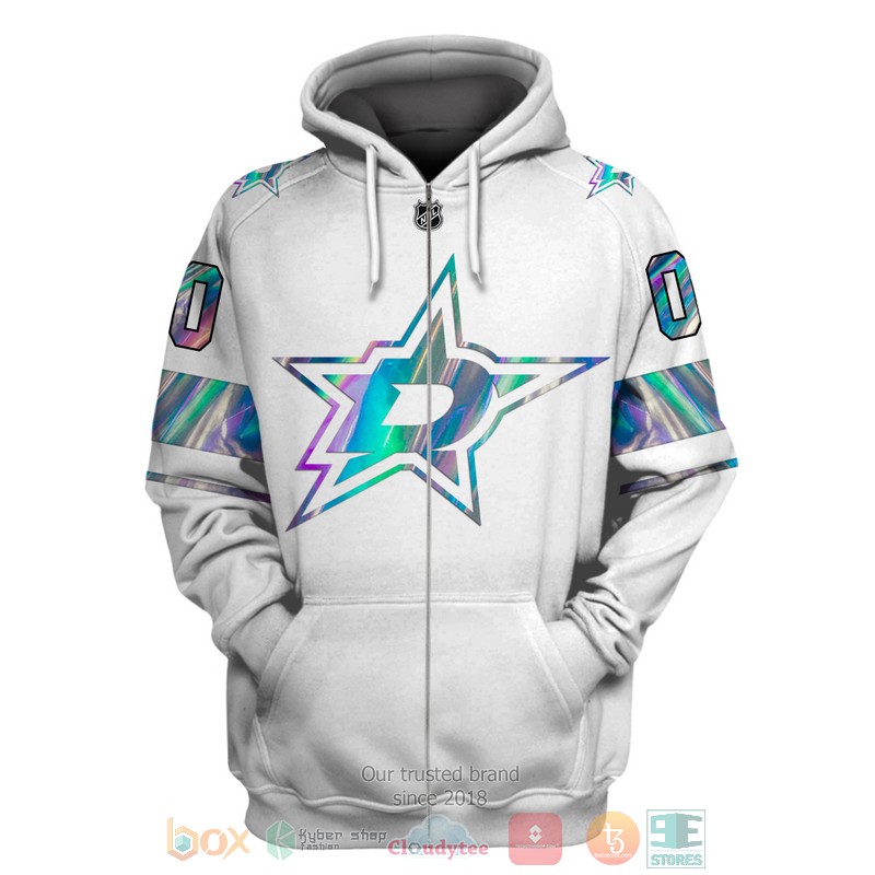 Personalized_Dallas_Stars_NHL_custom_white_3D_shirt_hoodie_1