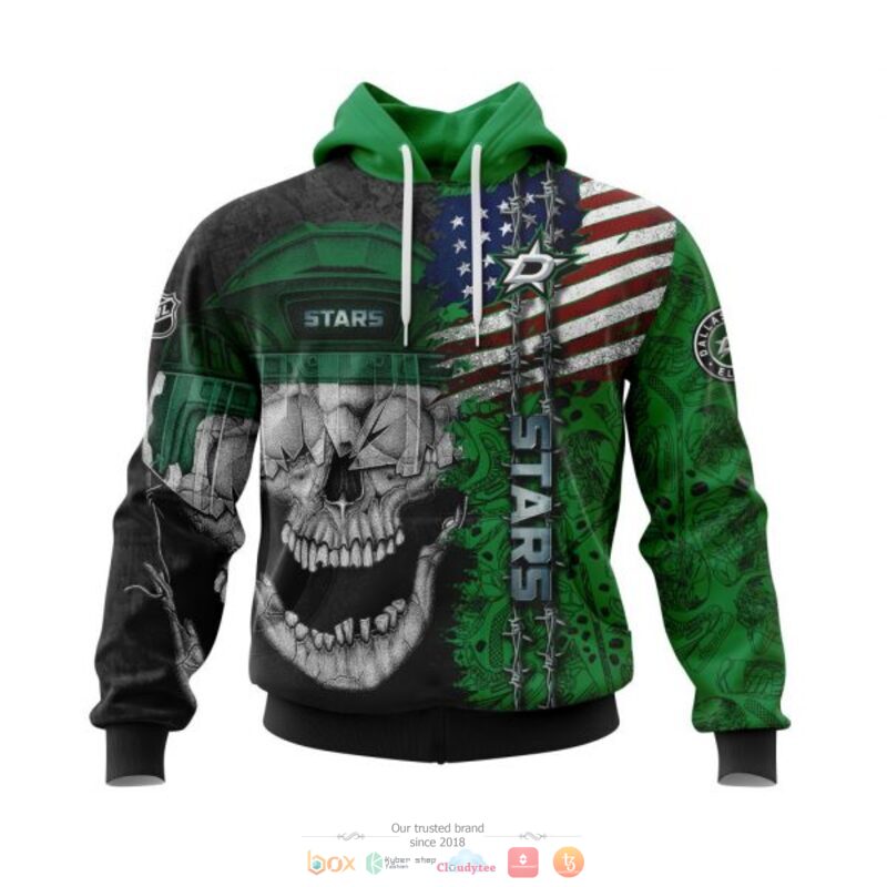 Personalized_Dallas_Stars_Skull_Concept_3d_shirt_hoodie