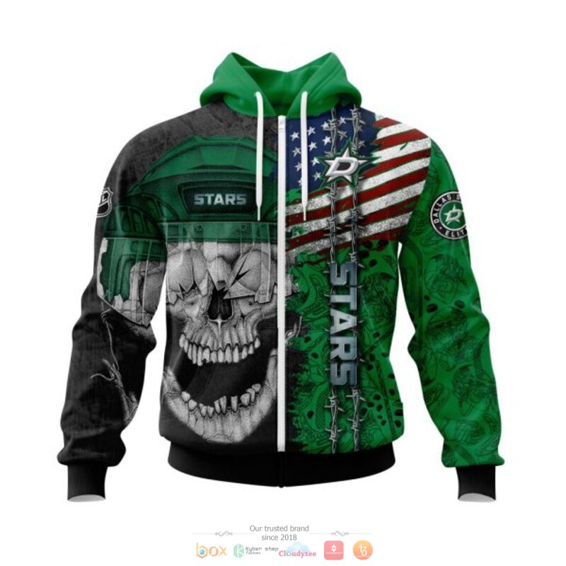 Personalized_Dallas_Stars_Skull_Concept_3d_shirt_hoodie_1