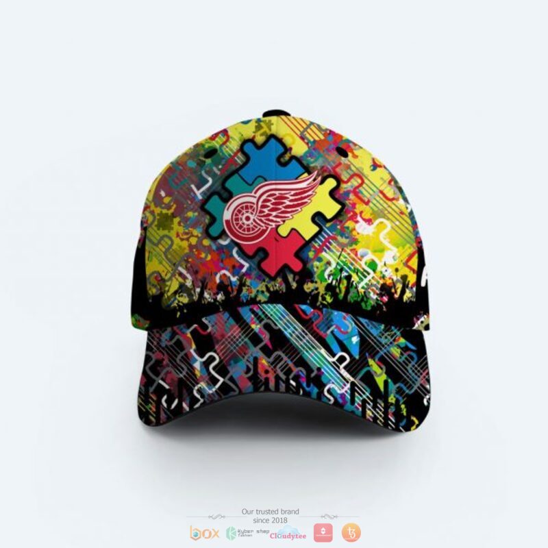 Personalized_Detroit_Red_Wings_Autism_Awareness_Concept_Cap